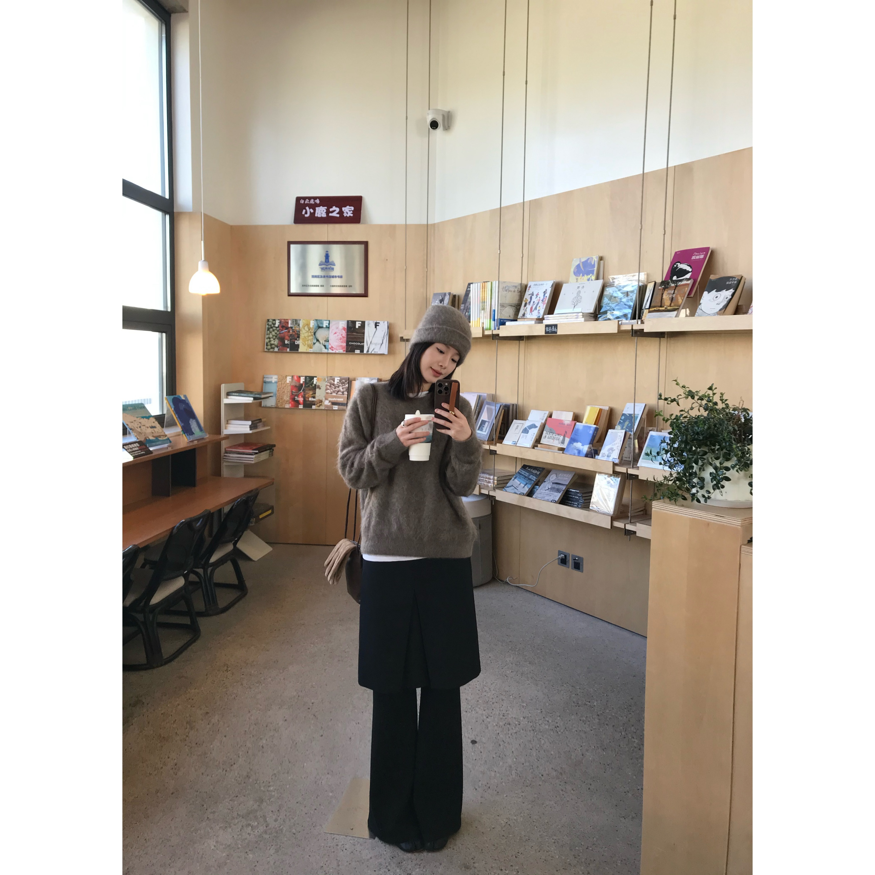 重磅牦牛绒保暖轻柔帽子毛衣上衣