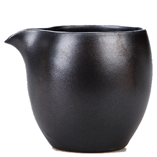 陶制手工茶海仿古陶瓷公道杯功夫茶具配件匀杯粗陶分茶器日式公杯