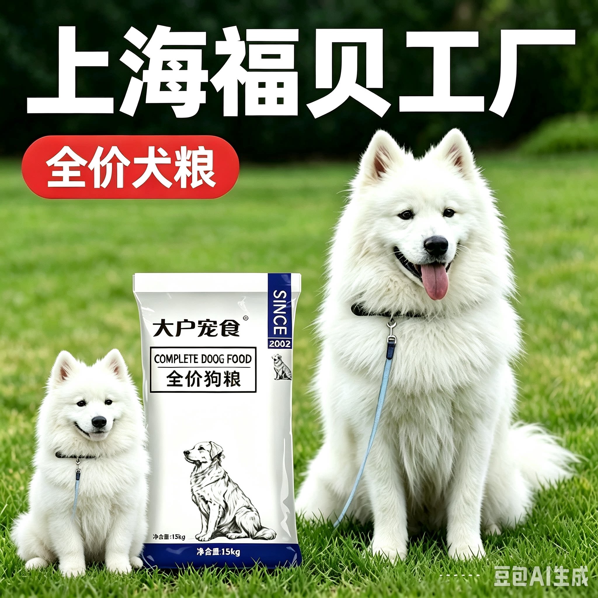 上海福贝狗粮15kg全阶段价通用型狗粮冻干狗粮颗粒随机旗舰店正品