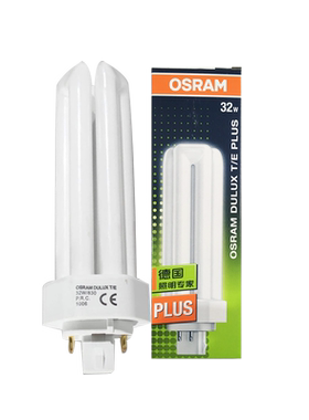 osram欧司朗插拔管DULUX T E PLUS 32W42W3U紧凑型4针筒灯节能管