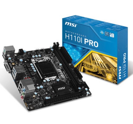 MSI/΢ÐÇ H110I PROÖ÷°å LGA1151 ITXÃÔÄãÖ÷°å Ö§³Ö7´úȫϵÁÐCPU