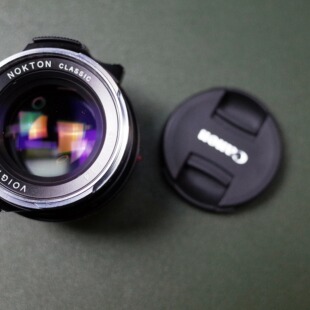 福伦达 40mm F1.4 Nokton M 口 微灰无霉 使用痕迹 二手镜头