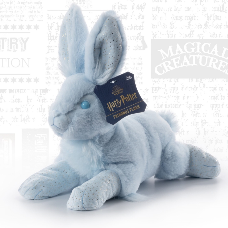 美国代购哈利波特周边卢娜守护神兔子毛绒玩偶公仔手办装饰摆件