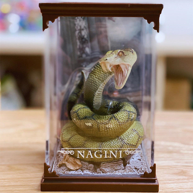 美国代购华纳联名哈利波特周边魂器大蛇纳吉尼魔法生物手办雕像