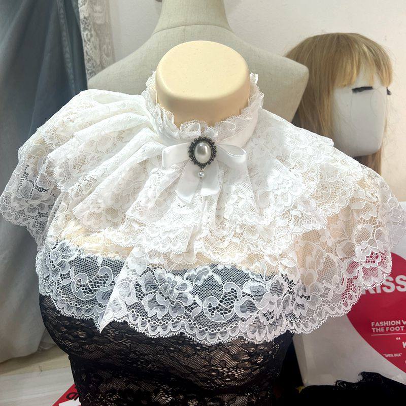 原创设计lolita洛丽塔配饰假领小物/道具COS配饰假领公主领道具