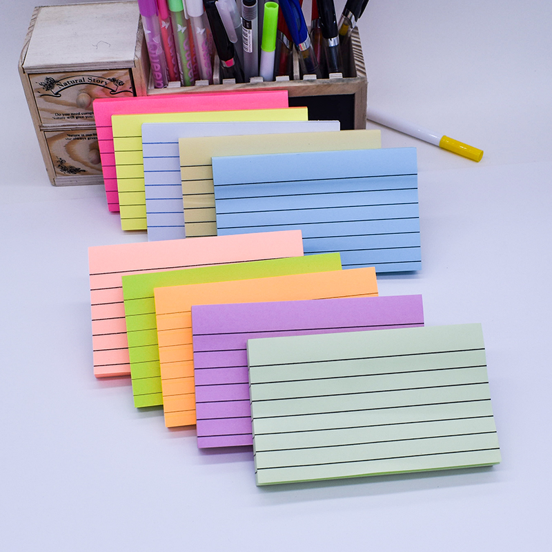 彩色便利贴横线即时贴错题