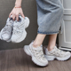 子ⅰns潮百搭小众女士老爹鞋 美式 新款 鞋 夏季 学生鞋 潮牌运动休闲鞋