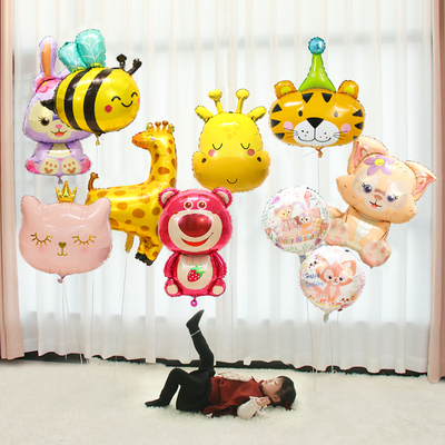 气球飘空氦气小婴儿月龄追视玩具