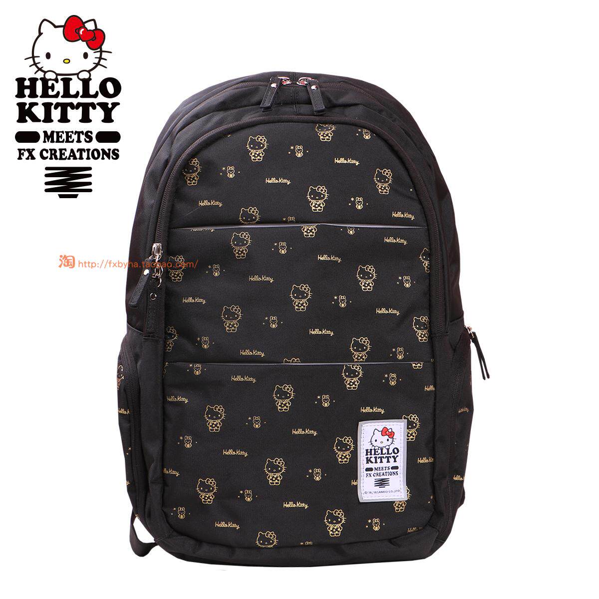 HELLOKITTY MEETS FX CREATIONS Genuine springback Decompression Spinal knapsackin the Leather/Lady bags/Men's bag, Backpack  category - from Buy2taobao.com to provide professional Taobao agent buy service