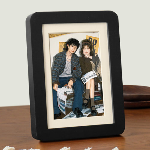 圆角高级感实木相框相框空框