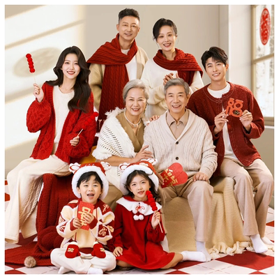 高清冲印大尺寸照片合照全家实画