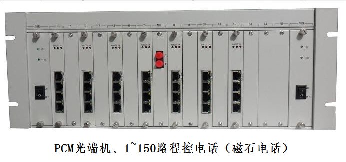 120路电话语音光端机带100M网络，4U机框电话光端机，双电源备份