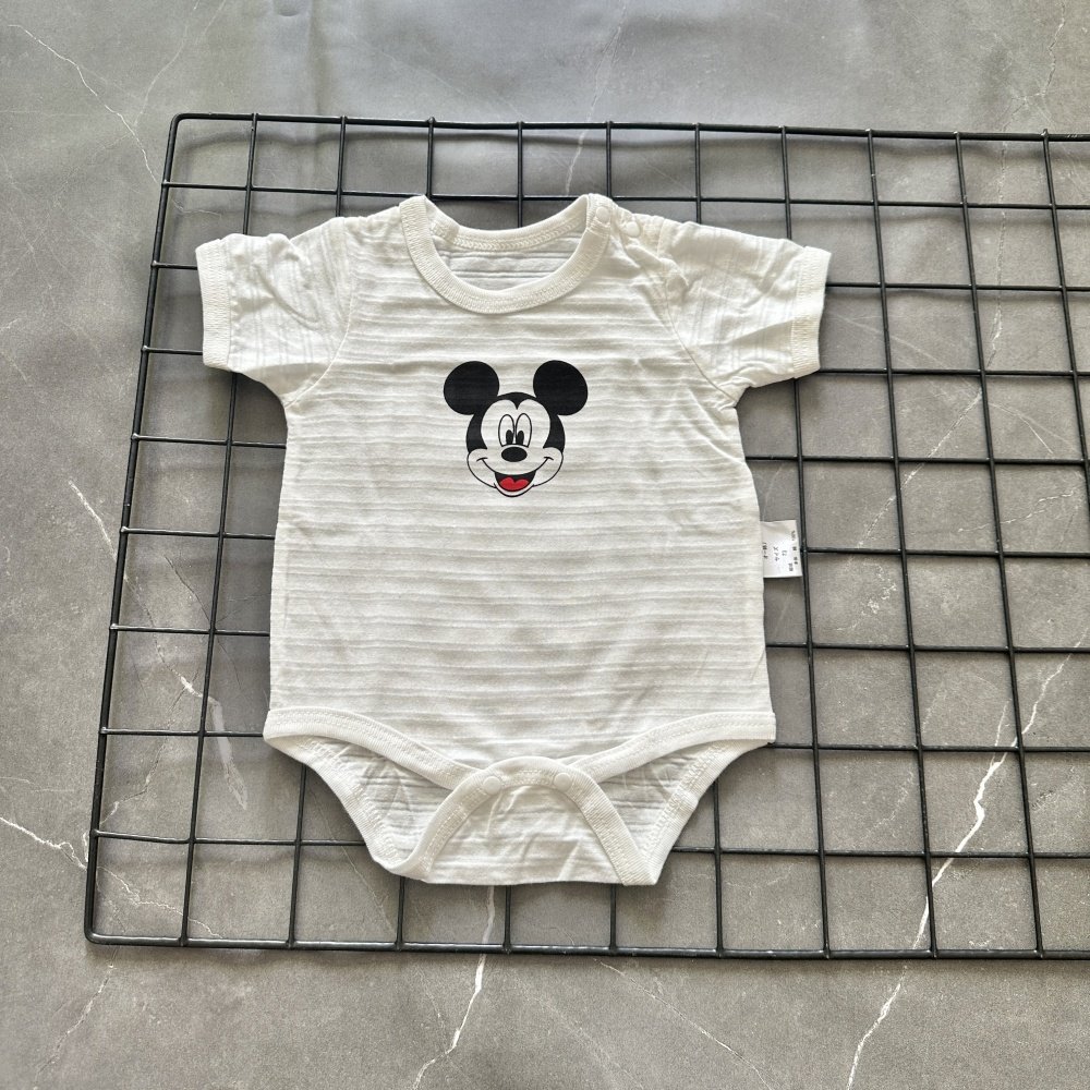 夏季薄款新生婴儿连体包屁衣