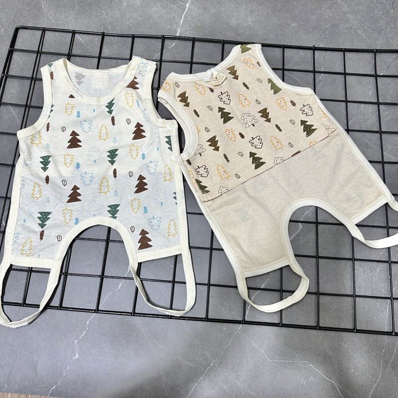 清货不退不换新生婴儿半背肚兜纯棉宝宝背心护肚神器连脚连体肚围高性价比高么？