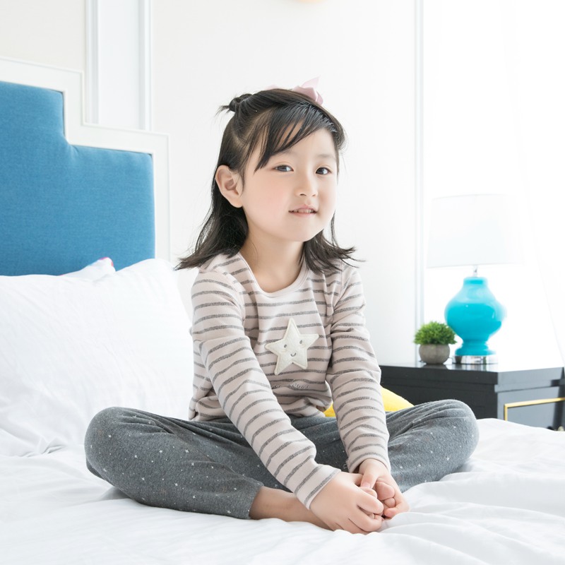 秋冬螺纹中厚儿童内衣