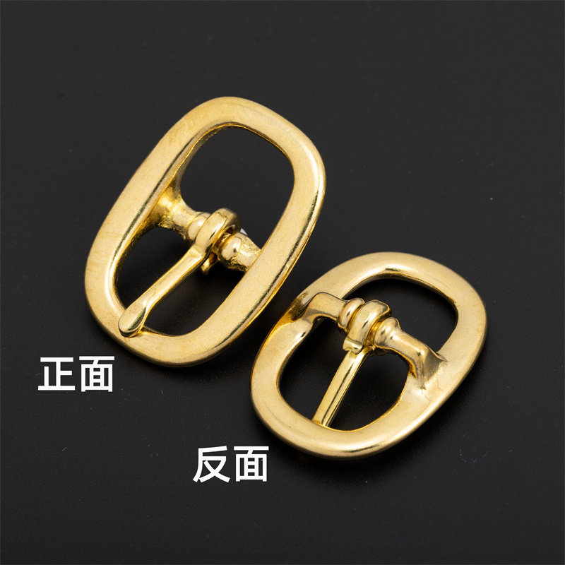 남자의 순수 구리 허리 버클 순수 황동 남자의 핀 벨트 버클 머리 여자의 일본어 핀 버클 바지 벨트 버클 벨트 버클 머리