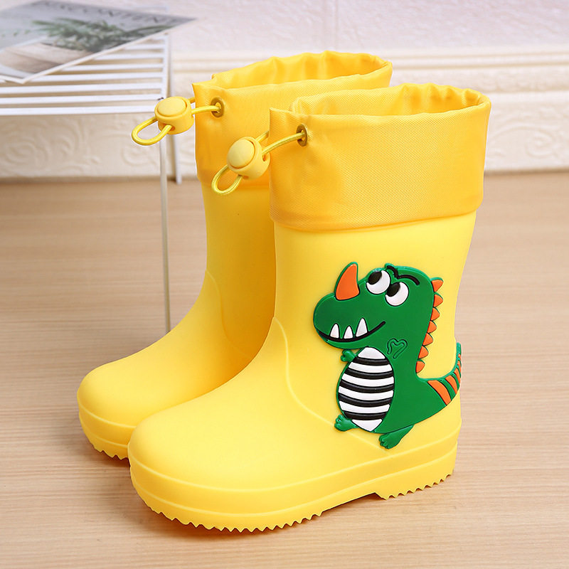卡通男女童防滑雨靴胶鞋