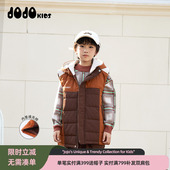 连帽棉马甲儿童加厚保暖百搭个性 新款 外套酷休闲 男童冬季 jojo童装