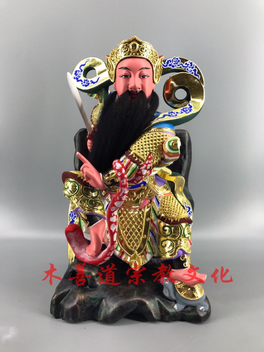 神像玄天上帝木雕真武大帝