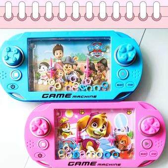 儿童益智套圈圈水机水中游戏机8090后童年怀旧按钮小玩具开学礼物