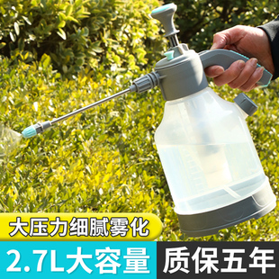 喷水壶家用小型喷雾器园艺高压消毒清洁洗车专用 喷壶浇花气压式