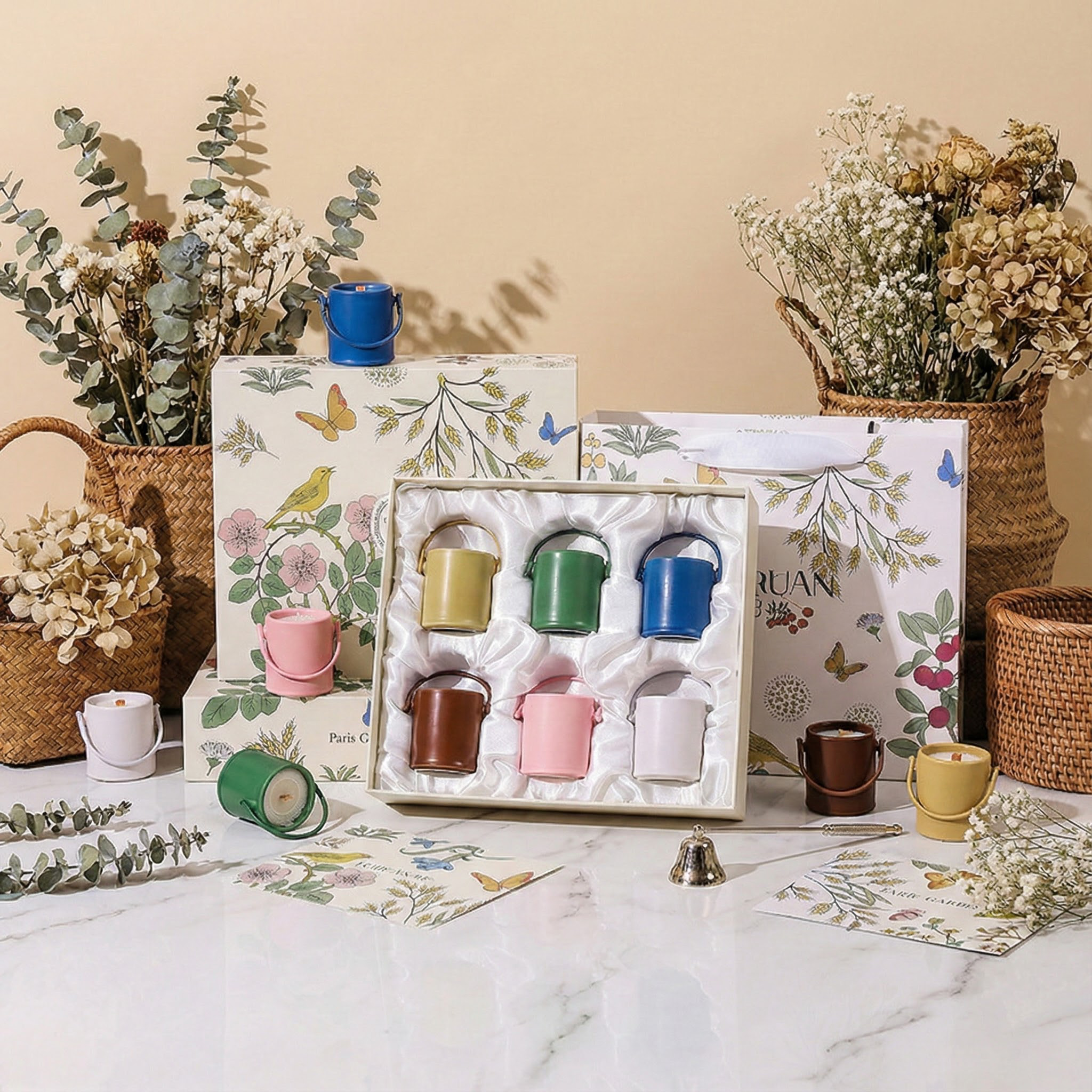 蜡香薰蜡烛礼盒室内持久留香摆件大豆蜡香氛套装生日订婚伴手礼,家居饰品,香薰礼盒,淘宝优惠券,粉丝福利购,淘宝优惠卷