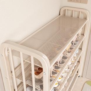 鞋架家用门口多层加粗碳钢鞋架子入户收纳出租房省空间鞋架大容量