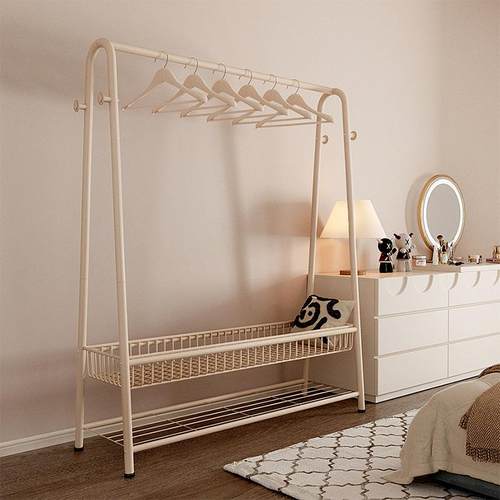 衣帽架落地家用卧室挂衣架房间