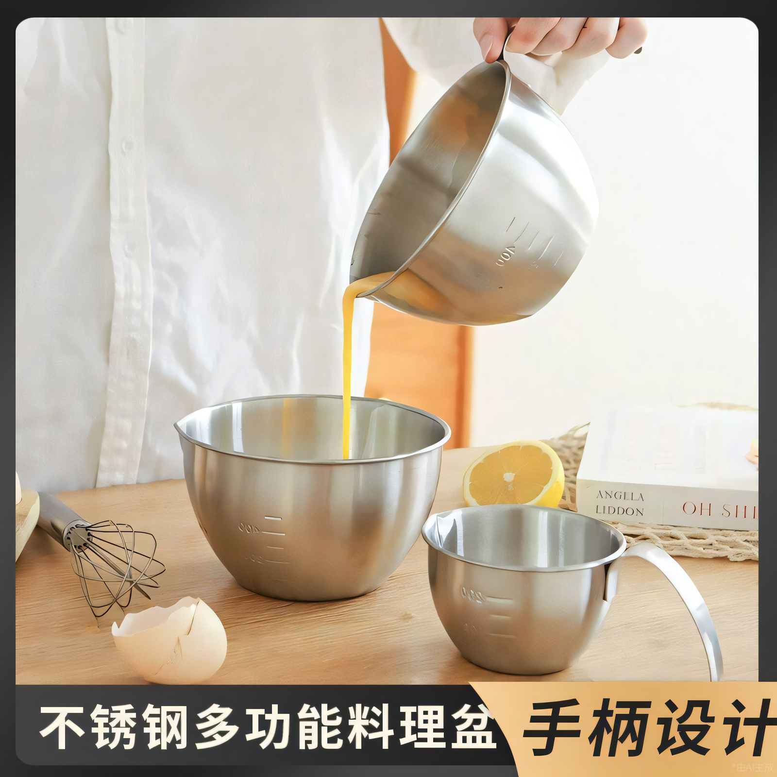 不锈钢量杯食品级四件套打蛋杯鸡蛋烘焙料理碗量杯带刻度中国家用,厨房/烹饪用具,杯子,淘宝优惠券,粉丝福利购,淘宝优惠卷