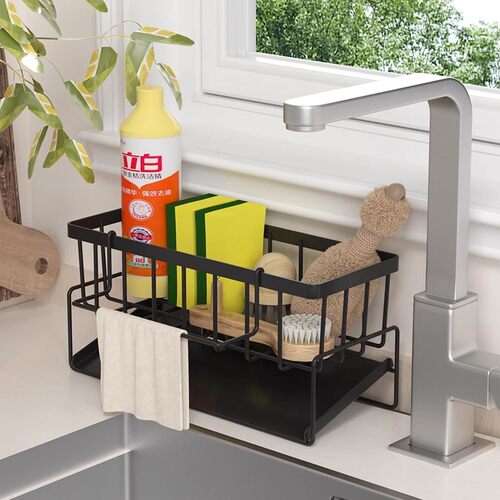 厨房置物架抹布收纳架