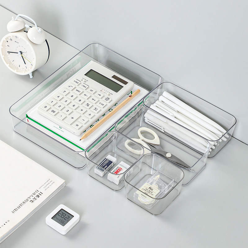 塑料长方形收纳盒分格