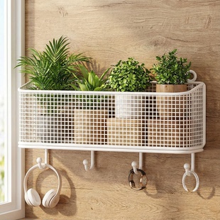 收纳整理架多用途床头置物架宿舍好物上铺床边挂篮大学生收纳篮