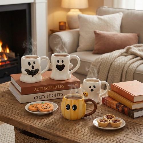 万圣节马克杯可爱水杯伴手礼女生