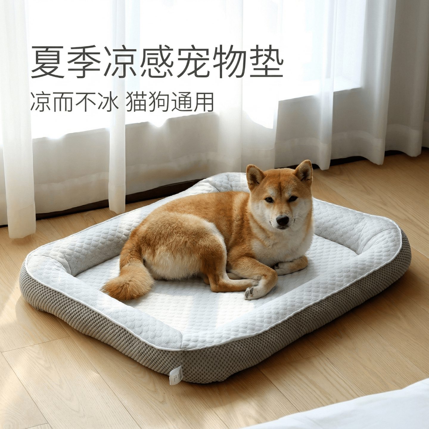 狗窝猫窝泰迪金毛狗垫中小型犬室内狗垫子睡垫宠物冰垫宠物垫降温
