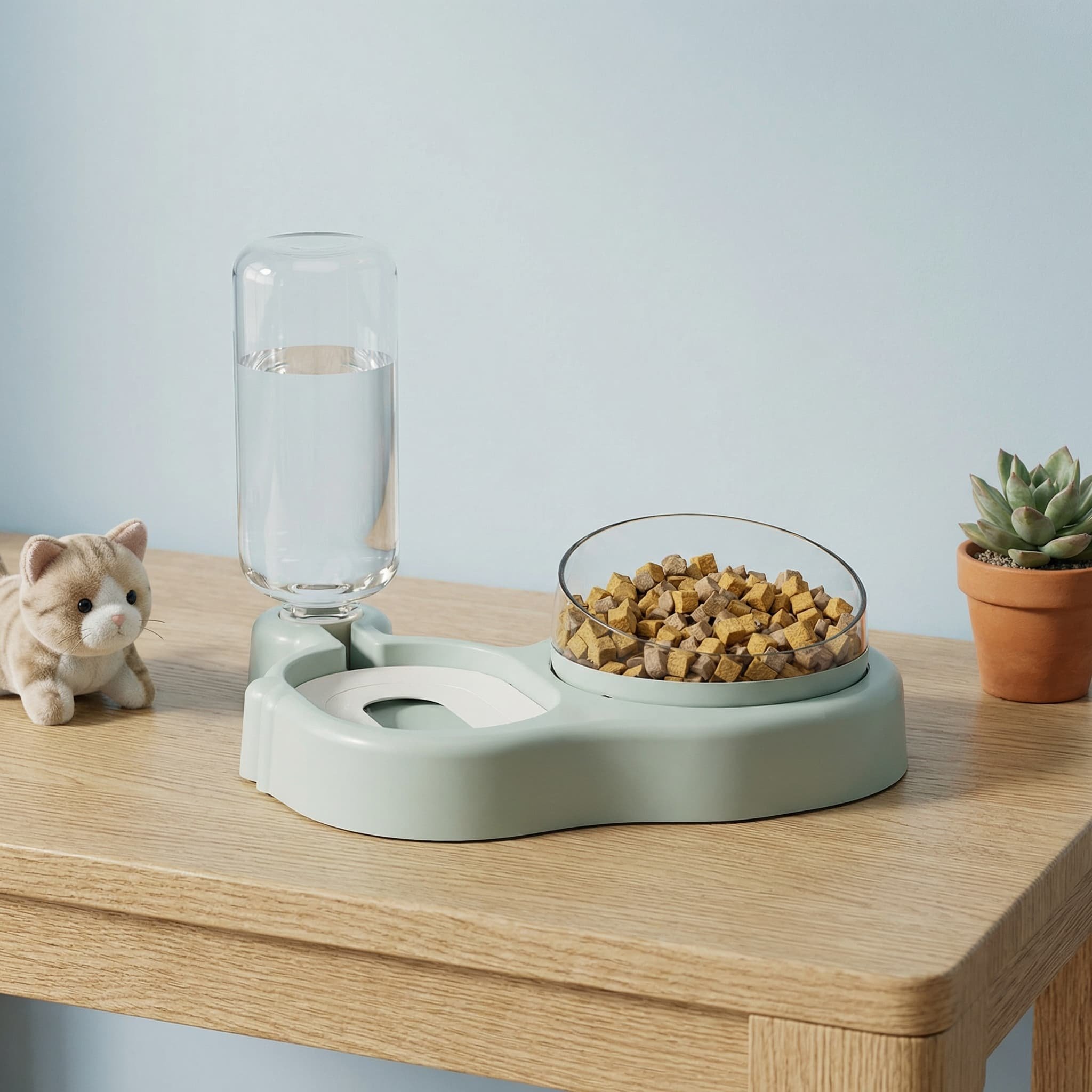 猫碗猫食盆猫粮自动喂食器猫咪饮水猫盆狗碗宠物用品一体式饮水器,宠物/宠物食品及用品,宠物智能碗,淘宝优惠券,粉丝福利购,淘宝优惠卷