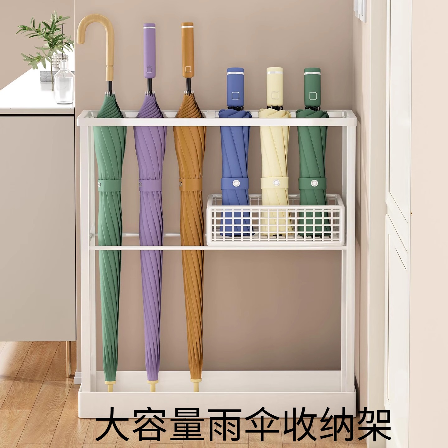 大容量雨伞收纳架沥水伞架