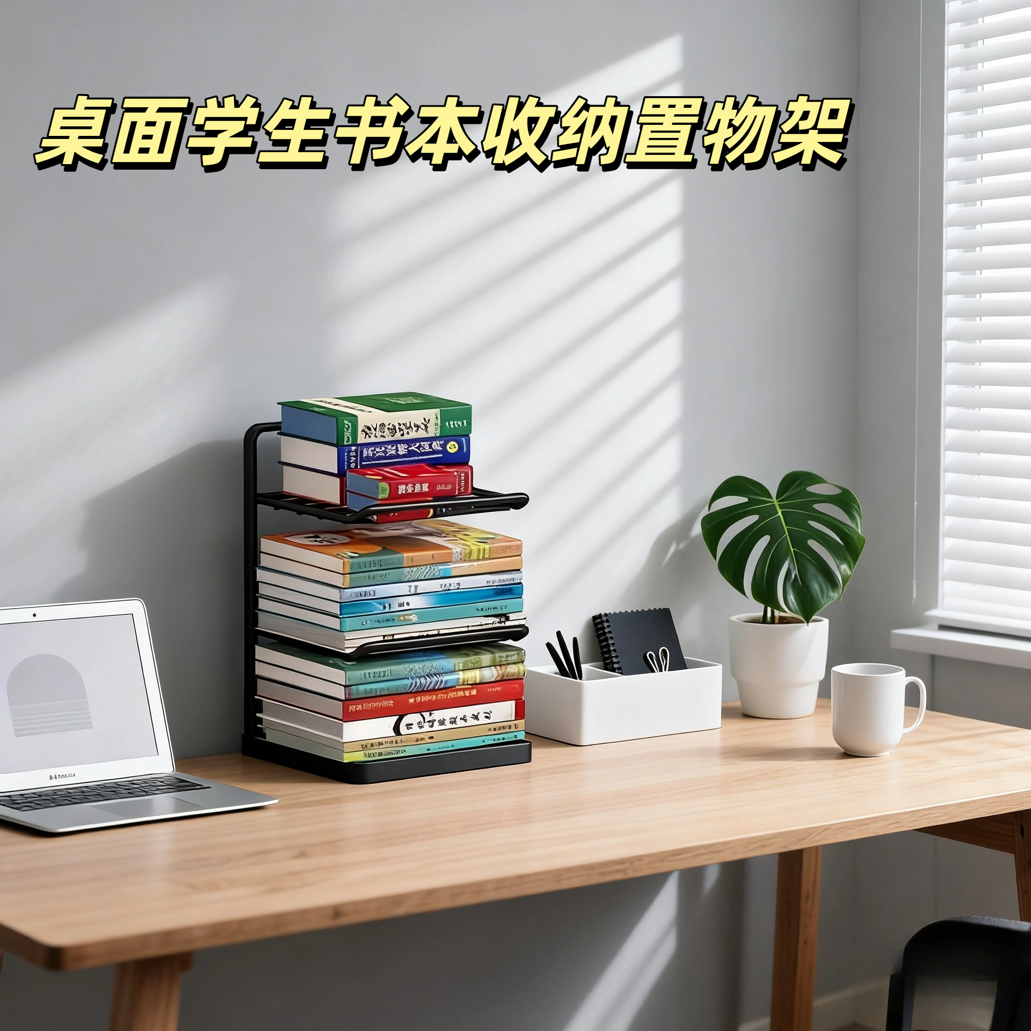 桌面书架学生书本收纳置物架