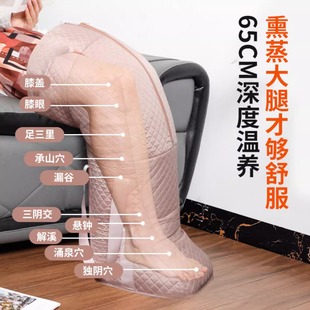 纯色可折叠泡脚桶过小腿泡脚袋旅行式 足浴桶保温靴子过膝泡脚水桶