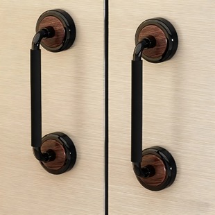 吸盘门把手免打孔强力淋浴房厨房移门玻璃门柜门冰箱拉手开门家用