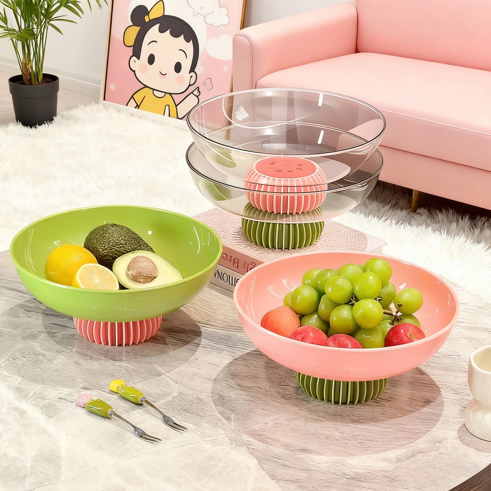 水果盘新款家用果盘高级感轻奢