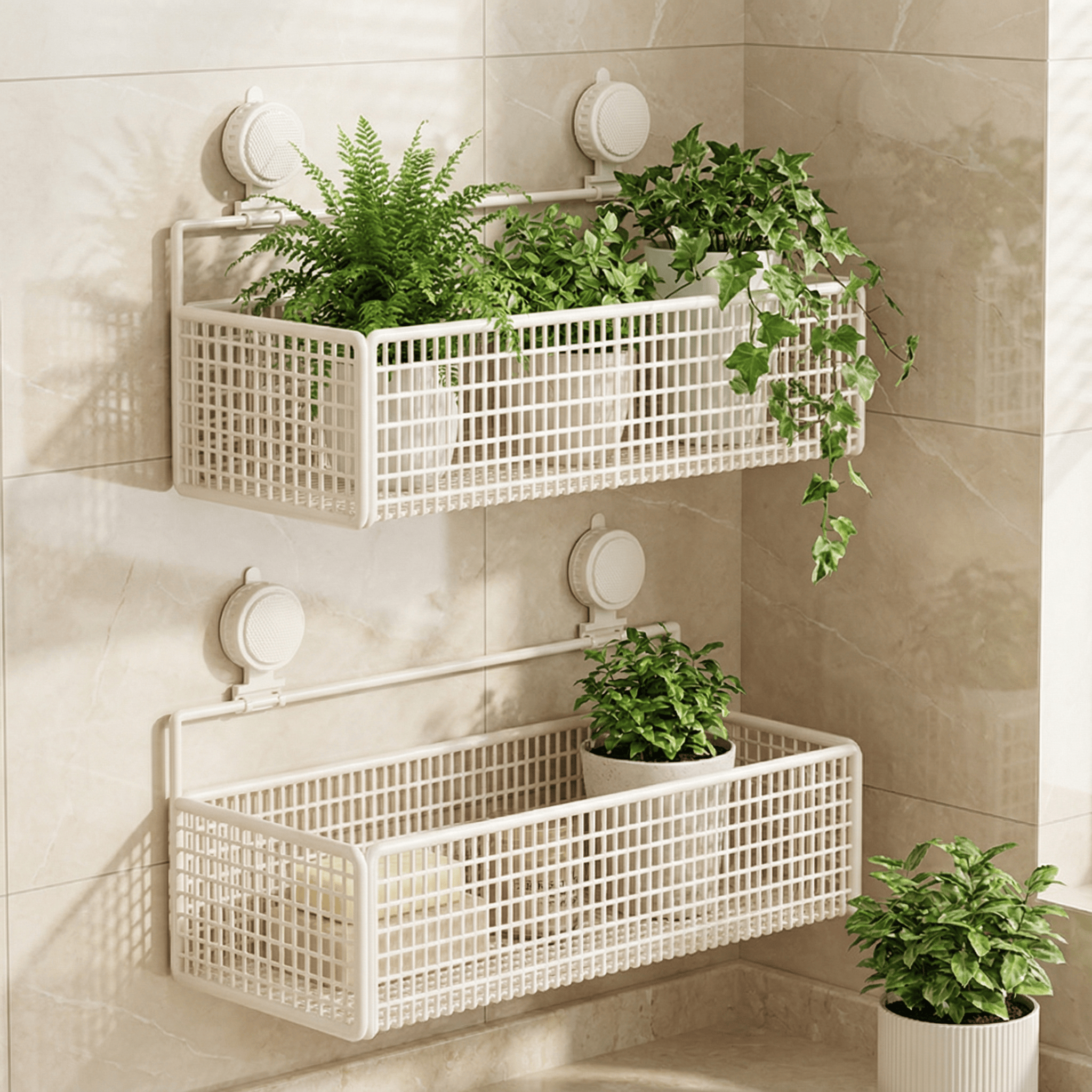 卫生间吸盘置物架免打孔洗漱台厕所浴室墙放上牙刷漱口杯收纳架子,家庭/个人清洁工具,浴室角架/置物架,淘宝优惠券,粉丝福利购,淘宝优惠卷