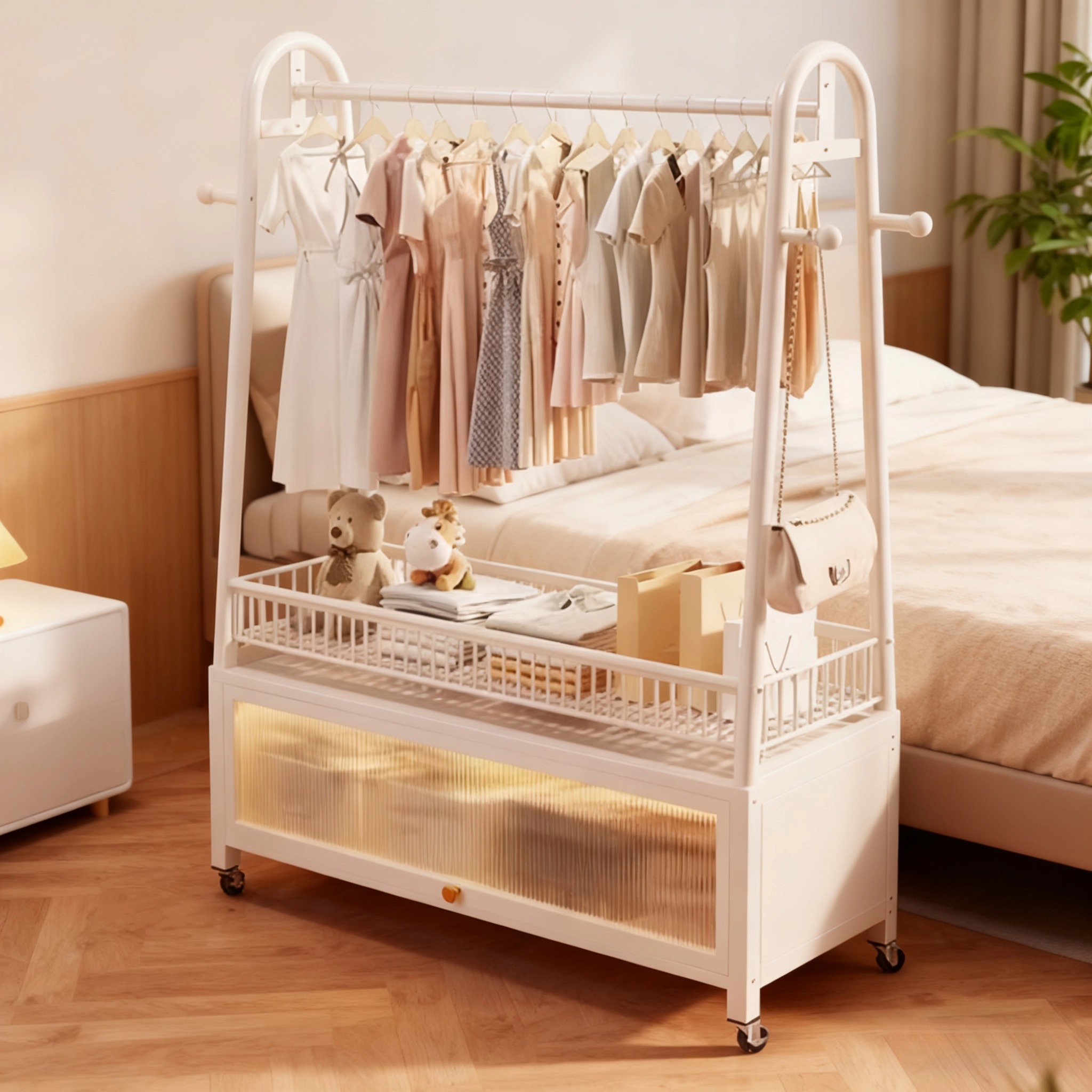 挂衣架落地卧室内家用简易衣帽架