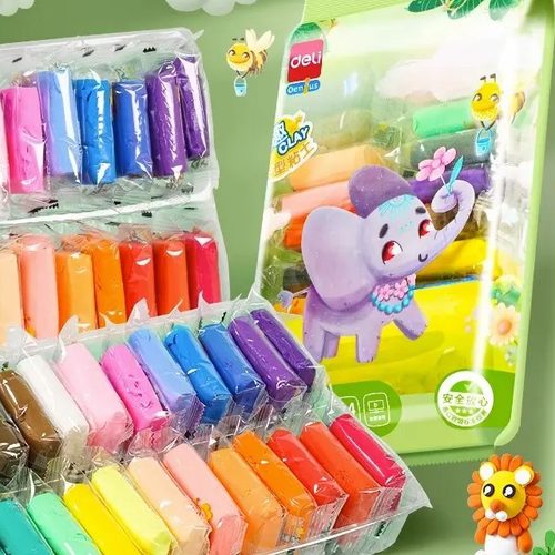 超轻粘土袋装全套模具橡皮泥轻