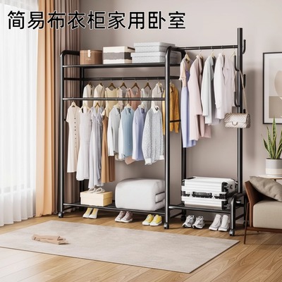 加厚出租房立式收纳衣橱布衣柜