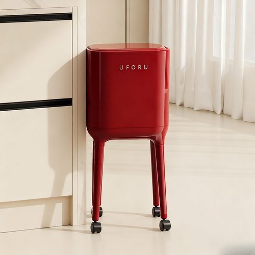 免弯腰高脚垃圾桶厨房家用高级感