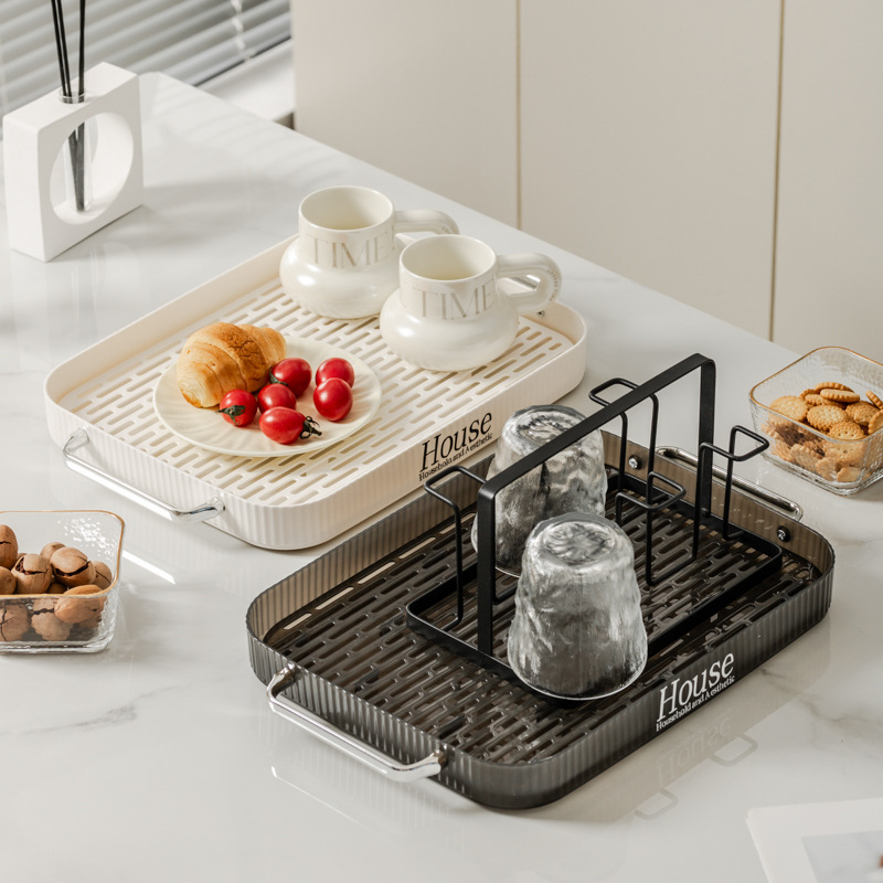 轻奢茶盘家用客厅茶几杯子茶杯