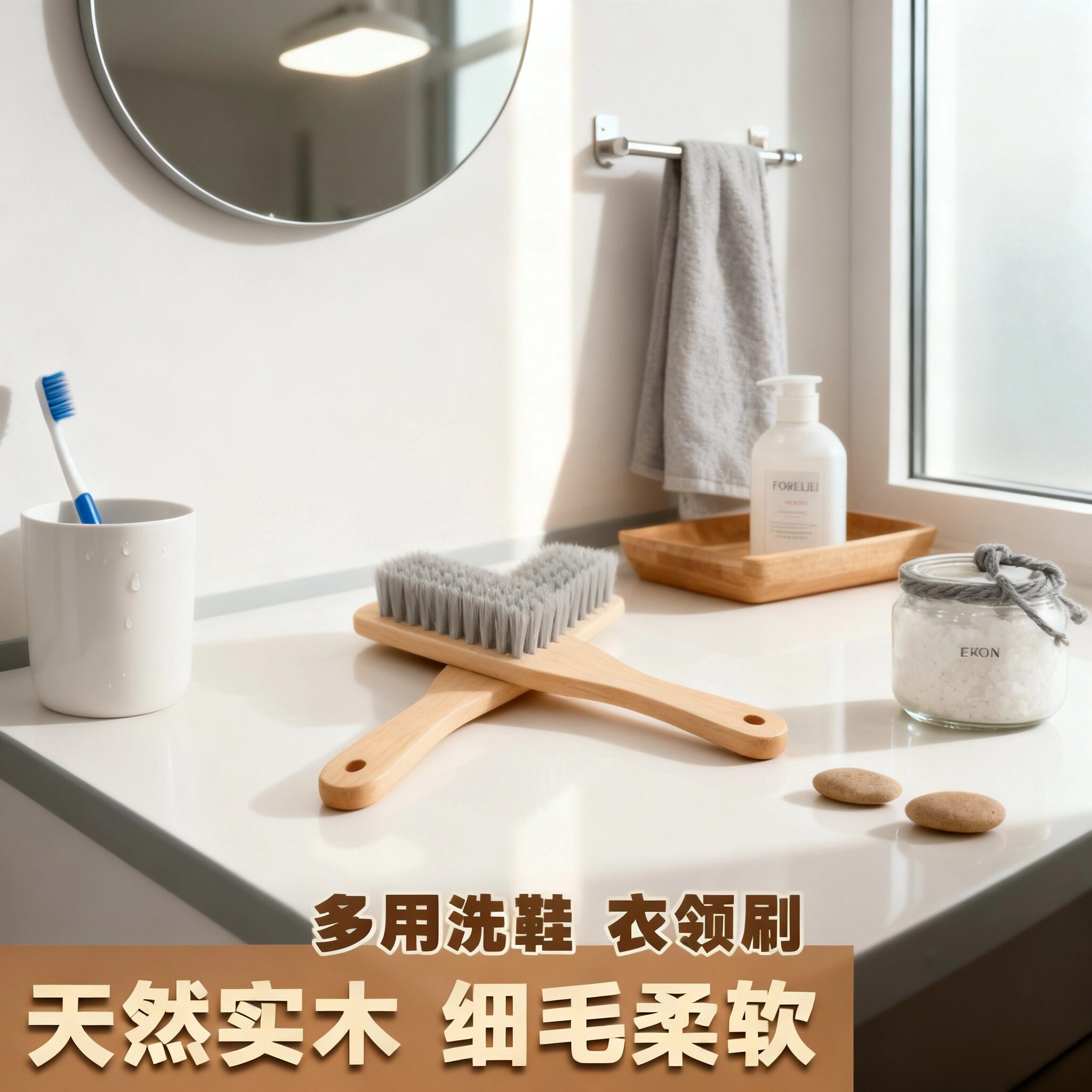 老式木柄鞋刷硬毛鞋刷子家用刷鞋图片