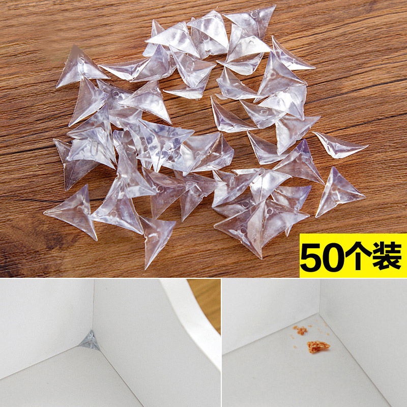 ͸Ã÷Ë®¾§³éÌë½ÇÂä·À³¾½Ç50¸ö×° Ò¹ñ³÷¹ñ·À³¾¹ñÌåËÀ½Ç½ÇÁ£