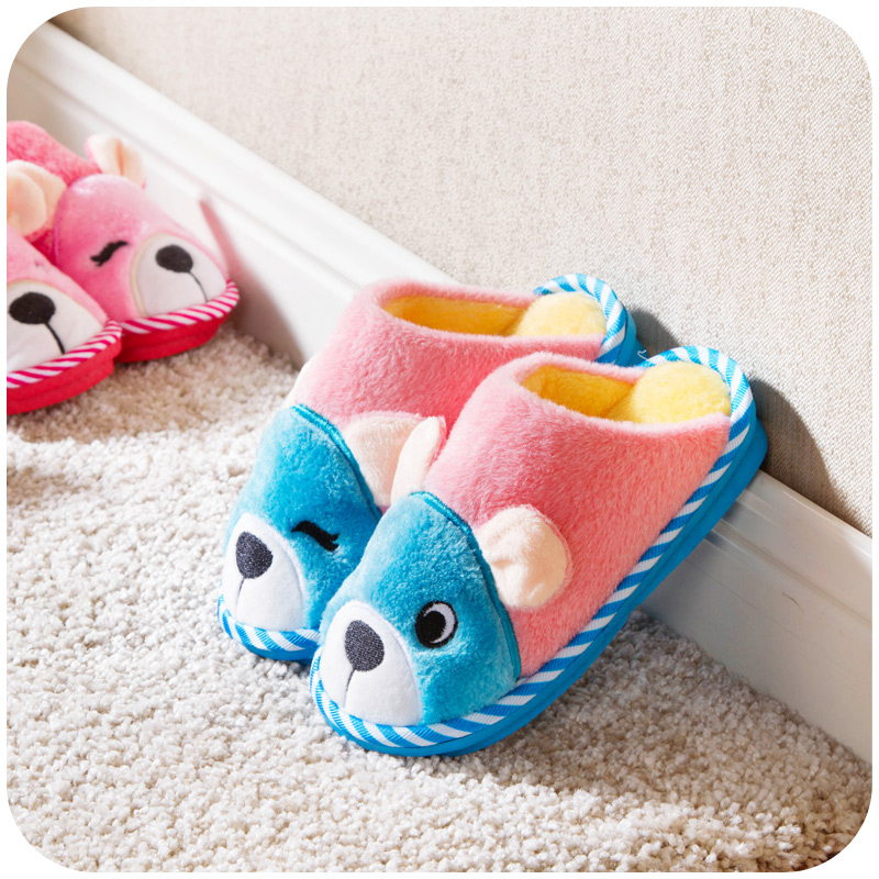 Chaussons enfants en suède - Ref 986506 Image 4