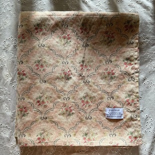复古提花全棉粉红花束桌布盖布野餐布背景布 法式 green house